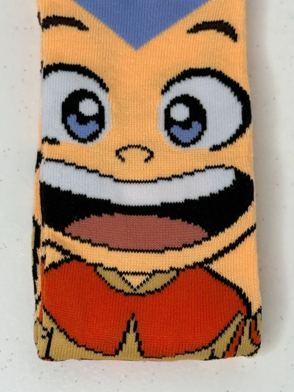 Avatar The Last Airbender Aang Crew Socks NWT